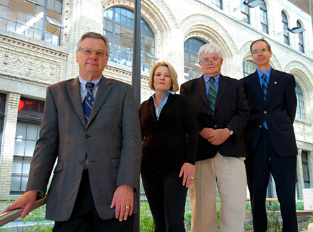 Instructors of the course group portrait